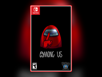 Among Us – Nintendo Switch Box Art among us amongus branding design nintendo nintendo switch nintendoswitch switch video games videogame