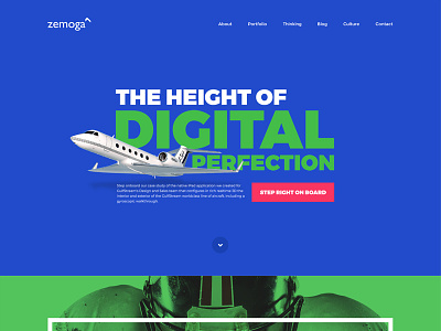 Propuesta de rediseño Zemoga design home redesign ux web