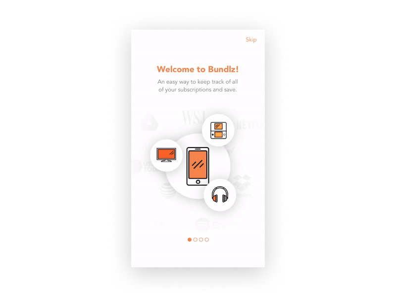 Bundlz – Onboarding (Principle) on board principle ui ux