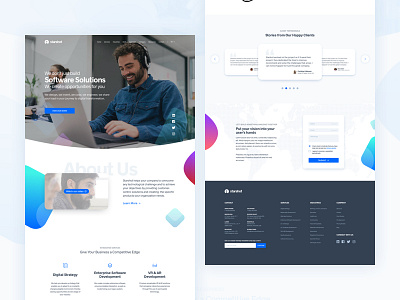 Starshot web proposal by Sebastian Zamora on Dribbble