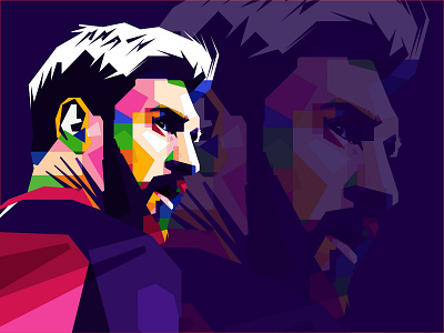 Lionel Messi Pop Art Illustration