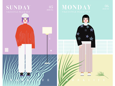Daily outfits daily design illustration outfit
