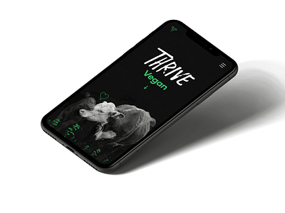 Thrive | Vegan app design