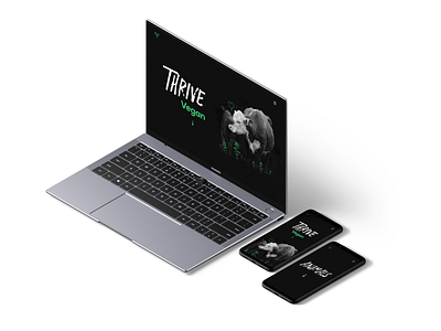 Thrive | Vegan web design