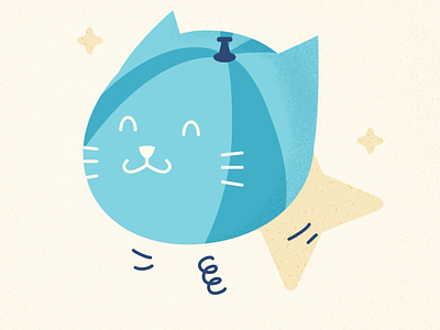 Balloon - Cat Series affinitydesigner cat challenge cute animal design illustration summer vector vector art
