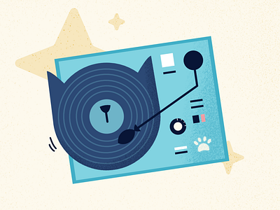 Record player - Cat Series