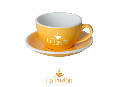 La Pasion Del Barista bar barista branding cafe classic coffee contest cup design illustration logo louge shop vector vintage