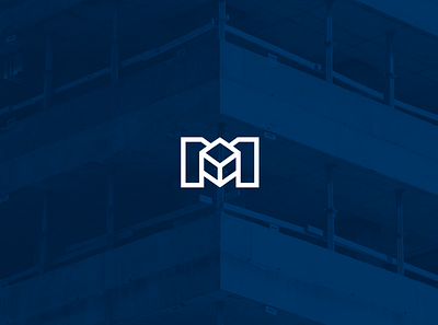 MSP Building Contractors brand identity branding building construction design icon illustrator logo logodesign minimal scaffolding structure