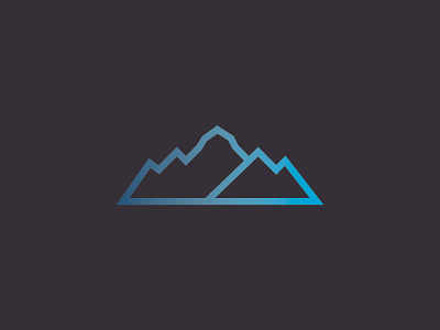 Rainer Dribbble austin logo mountain rainier