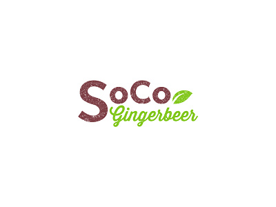 Soco Gingerbeer Logo Type