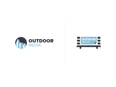 Outdoor Media logo mark media outdoor