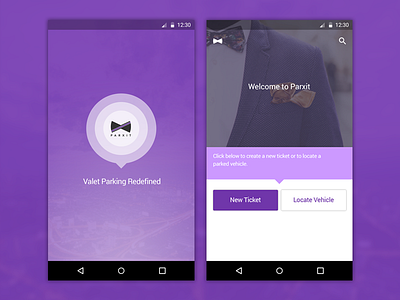 Parxit Android android app material design parking parxit valet