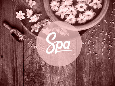 Spa Lettering fresh handlettering lettering new relax spa