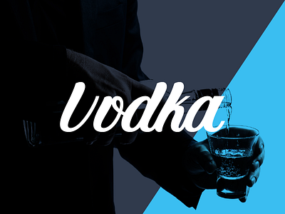 Vodka Lettering