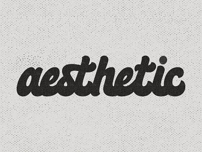 Aesthetic Lettering