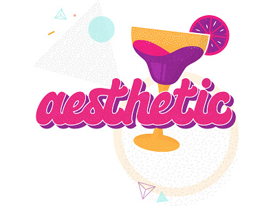 Aesthetic Sticker Pack alcohol cocktail handlettering helloswizl sticker pack swizl swizllife