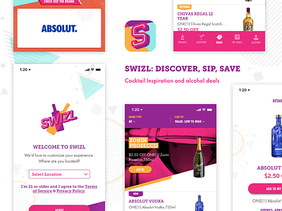 Swizl: Cocktail Inspiration & Alcohol Deals