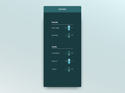 Daily UI #015 (On/Off Switch)