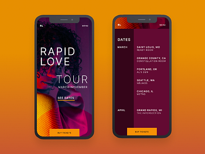 Rapid Love Tour | Morning UI