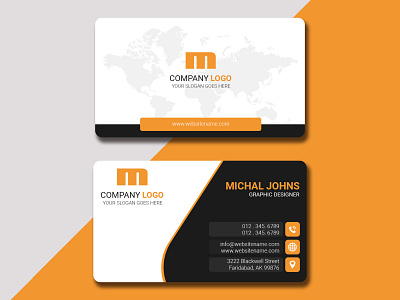Business Card brand identity branding businesscard card card design corporate corporate card creative elegant id card identity identity design marketing name card person shape