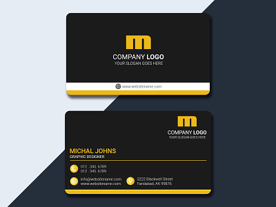 Business Card businesscard card card design corporate corporate card creative elegant flyer id card identity identity design marketing name card person shape stationary stationary design visit card
