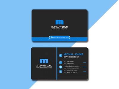 Business Card branding brochure businesscard card card design corporate corporate card creative elegant flyer id card identity logo marketing name card person print shape