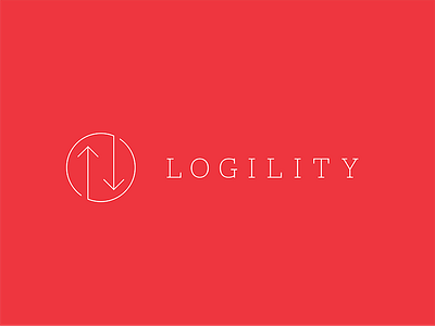 Logility branding forecasting inventory logistics logo red trend