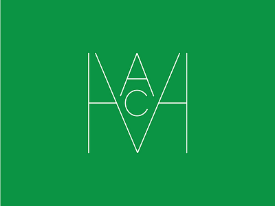 the cooooooliest brand green help logo monogram type