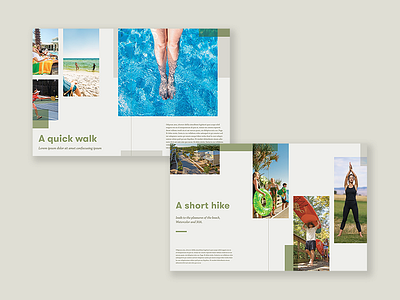 walkabout florida green grid nature print publication spread water