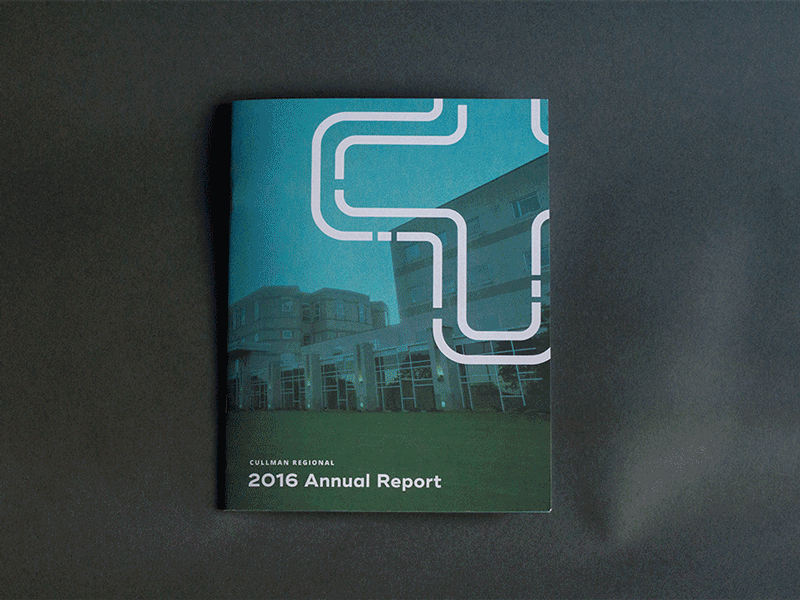 annual report annual brand editorial print report teal