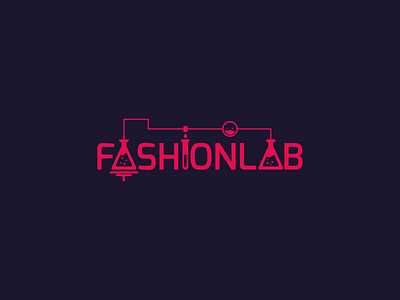 Fashion Lab logo design fashion graphic design lab logo vector