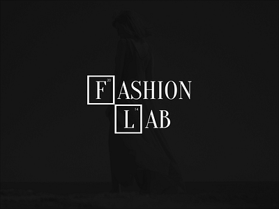 Fashion Lab logo design v2 design fashion graphic design lab logo vector