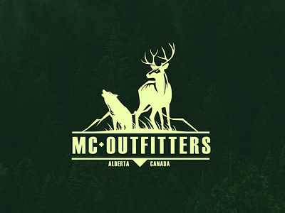Cloth, hunting community logo