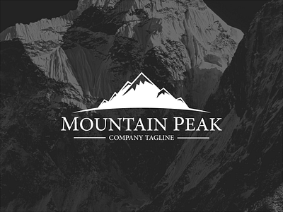 Mountain logo V2 design graphic design logo mountain mountain logo vector