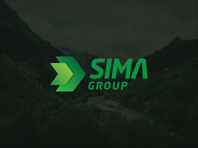 Sima group - logistic company logo design cargo delivery design graphic design logistic logo vector