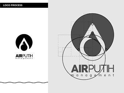 AIRPUTIH management | Logo Design Process graphic design logo