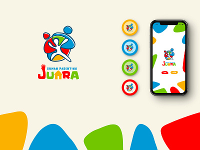 Rumah Parenting Juara - Logo & Brand App Design app branding design graphic design illustration logo vector