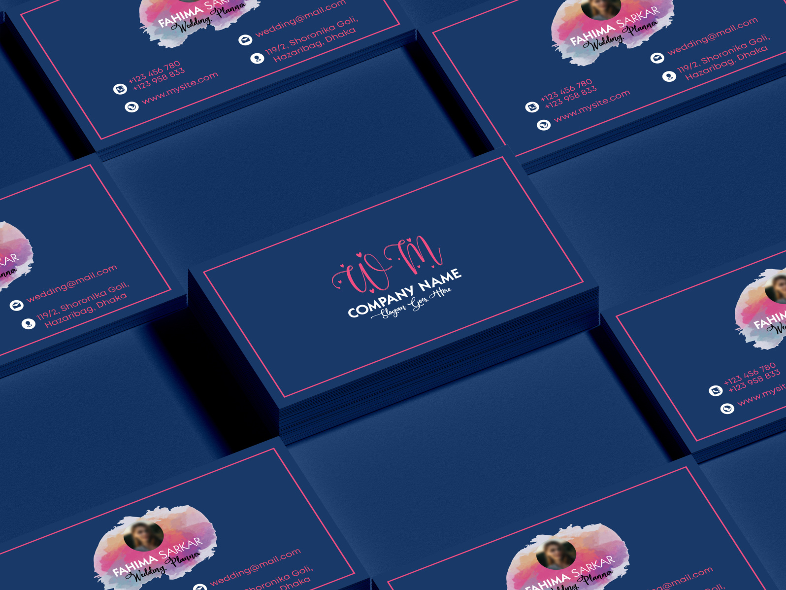 wedding-planner-business-card-by-fahad-antar-on-dribbble