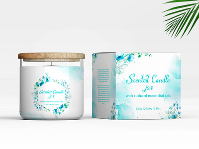 Candle label design