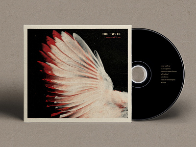 The Taste - Come with me cd cover digipack sleeve