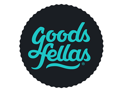 Goodsfellas handlettering lettering logo script type typography wordmark