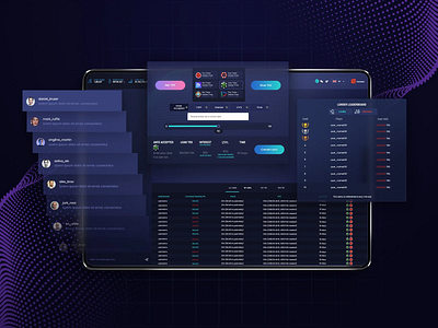 Tron Web application design | SaaS application Ui / UC crypto lottery saas ui ux web application web application design