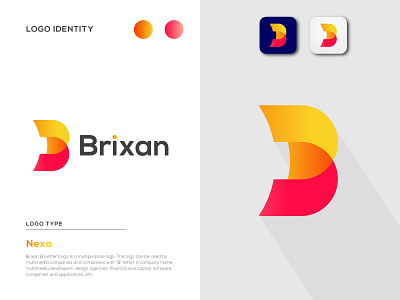 Brixan Loog redesign work branding design designer graphic design logo logo design logodesign logos modern logo vector