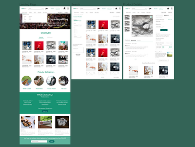 CRIXICO Marketplace design ecommerce web design website