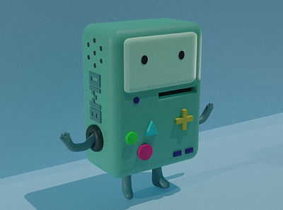 BMO Fan Art 3d