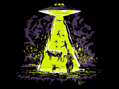 UFO vs Cowboys