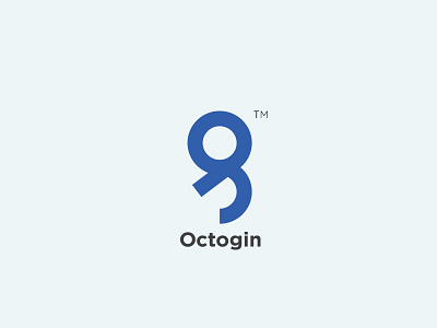Octogin logo 8 gin logo octopus