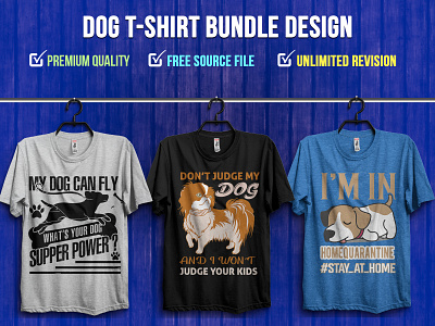 Dog T-Shirt Bundle Design art design dog doggy drawing dribble illustration lettering minimal t shirt design template tshirt tshirt design typography vector