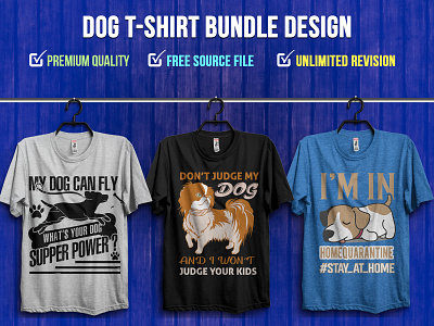 Dog T-Shirt Bundle Design