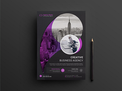 Corporate business flyer poster template.Brochure cover design a4 black flyer creative flyer layout leaflet modern new page popular poster premium publication recent template unique